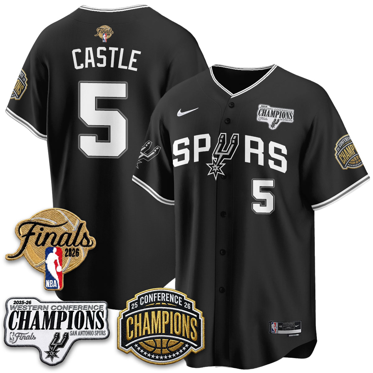 SAS 2026 Basketball Finals Vapor Jersey - Stitched (2)