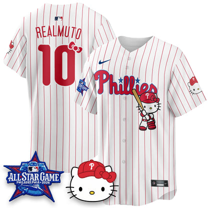 Philadelphia Phillies x Meow Kitty Vapor Limited Jersey V2- Stitched