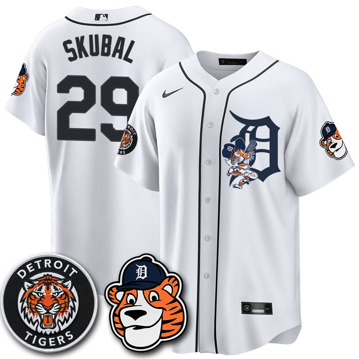 DET Paws Edition Vapor Limited Jersey - Stitched