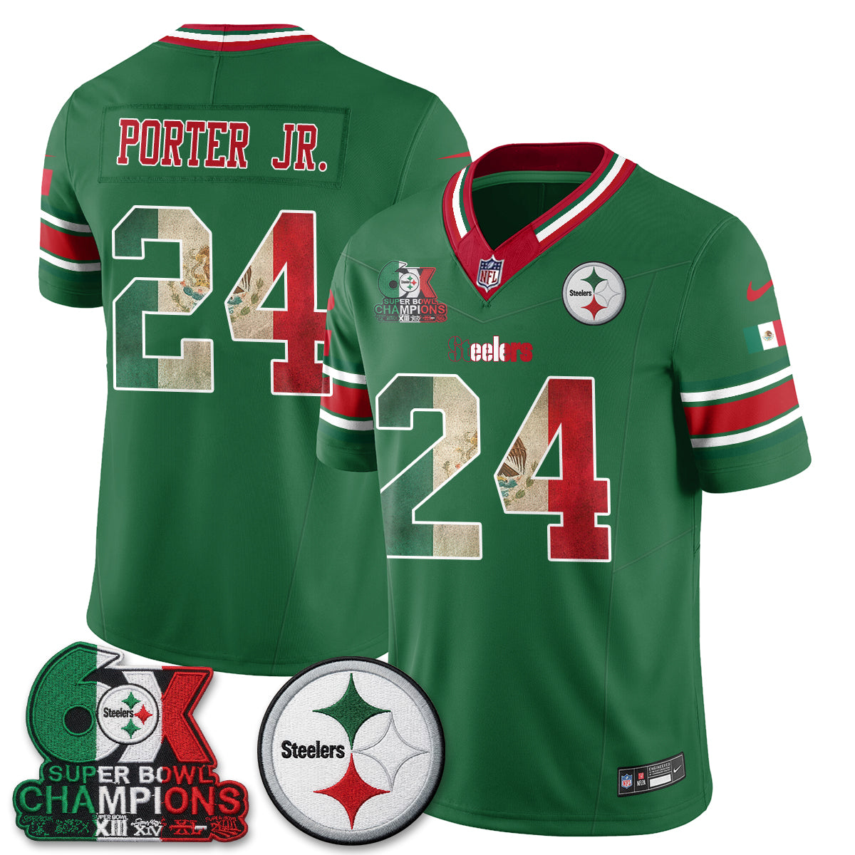 PIT Mexico Edition Vapor Jersey - Stitched