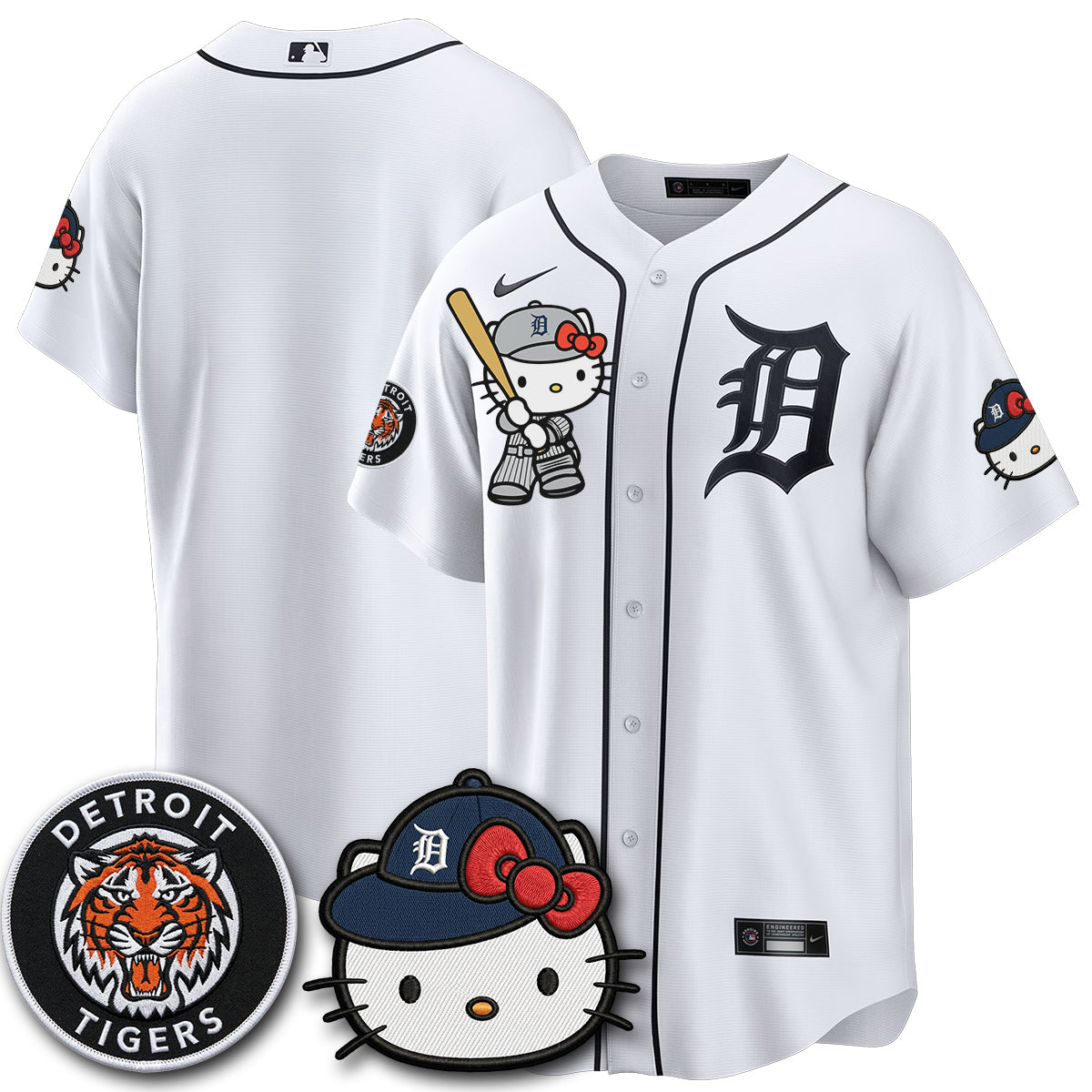 DET x Meow KT Edition Vapor Limited Jersey - Stitched