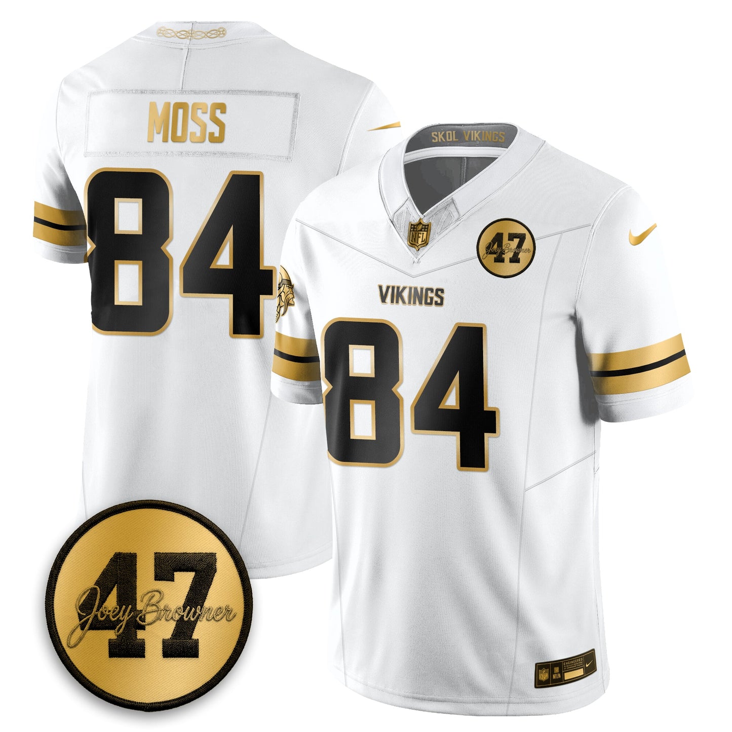 MIN Joey Browner Thank You For Memories - 1960 – 2026 Football Vapor Limited Jersey - All Stitched