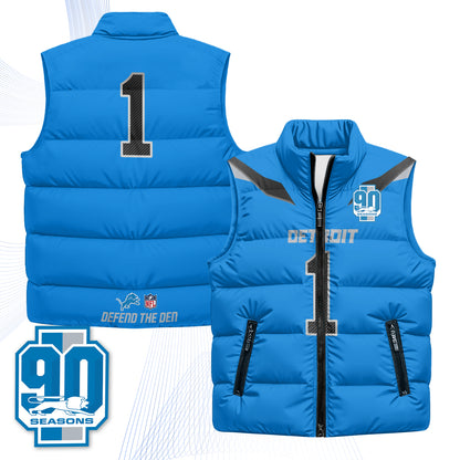 DET 2026 Rivalries Puffer Vest - Printed