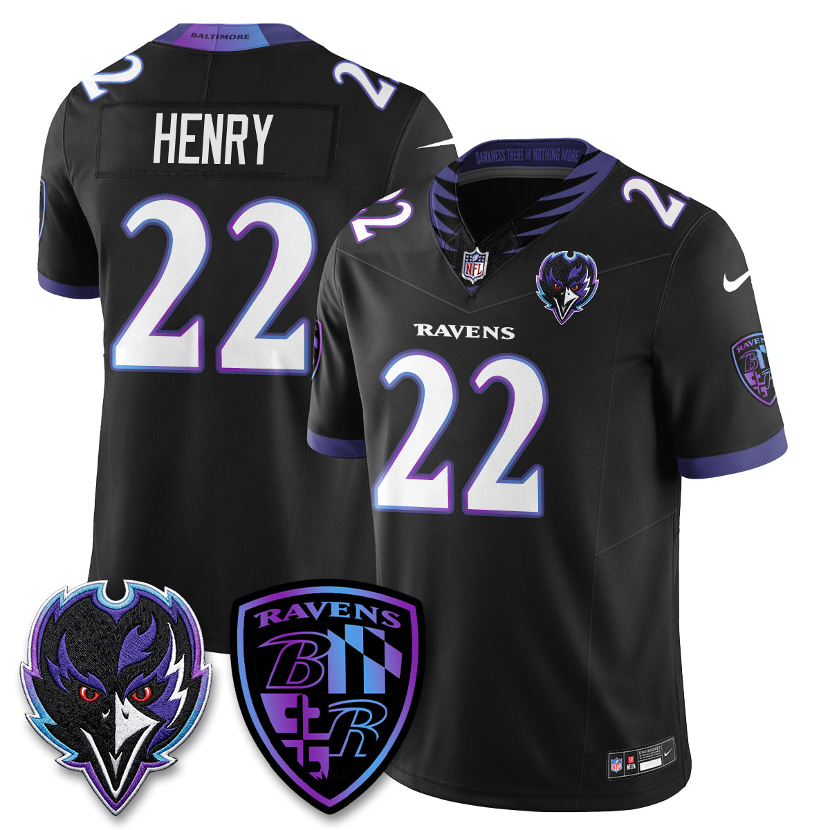 BAL The Next Flight Vapor Purple Jersey - All Stitched