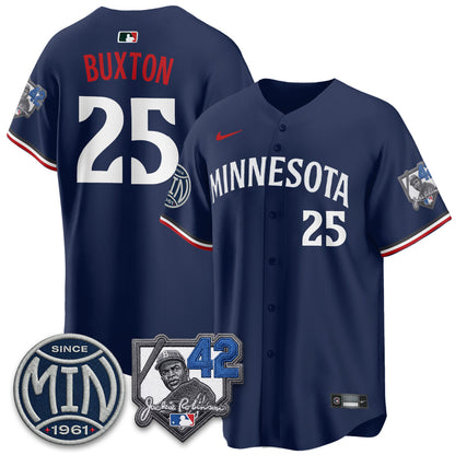 MIN 2026 Jackie Robinson Day Vapor Limited Jersey - All Stitched