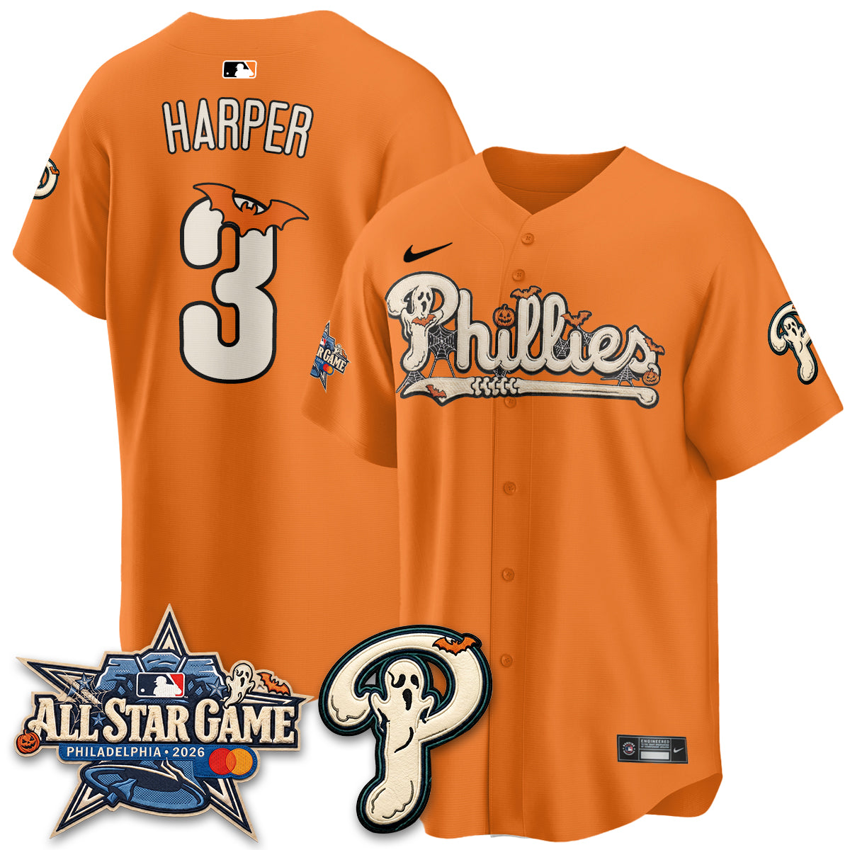 PHI Halloween 2026 Vapor Limited Jersey - Stitched