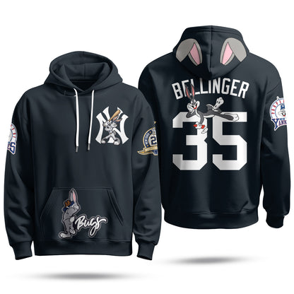 New York Yankees Bunny Vapor Limited Hoodie - Printed