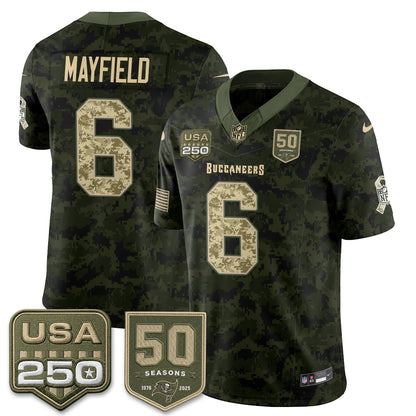 TB 2026 Salute to Service Edition Vapor Jersey - Stitched (Tiktok)