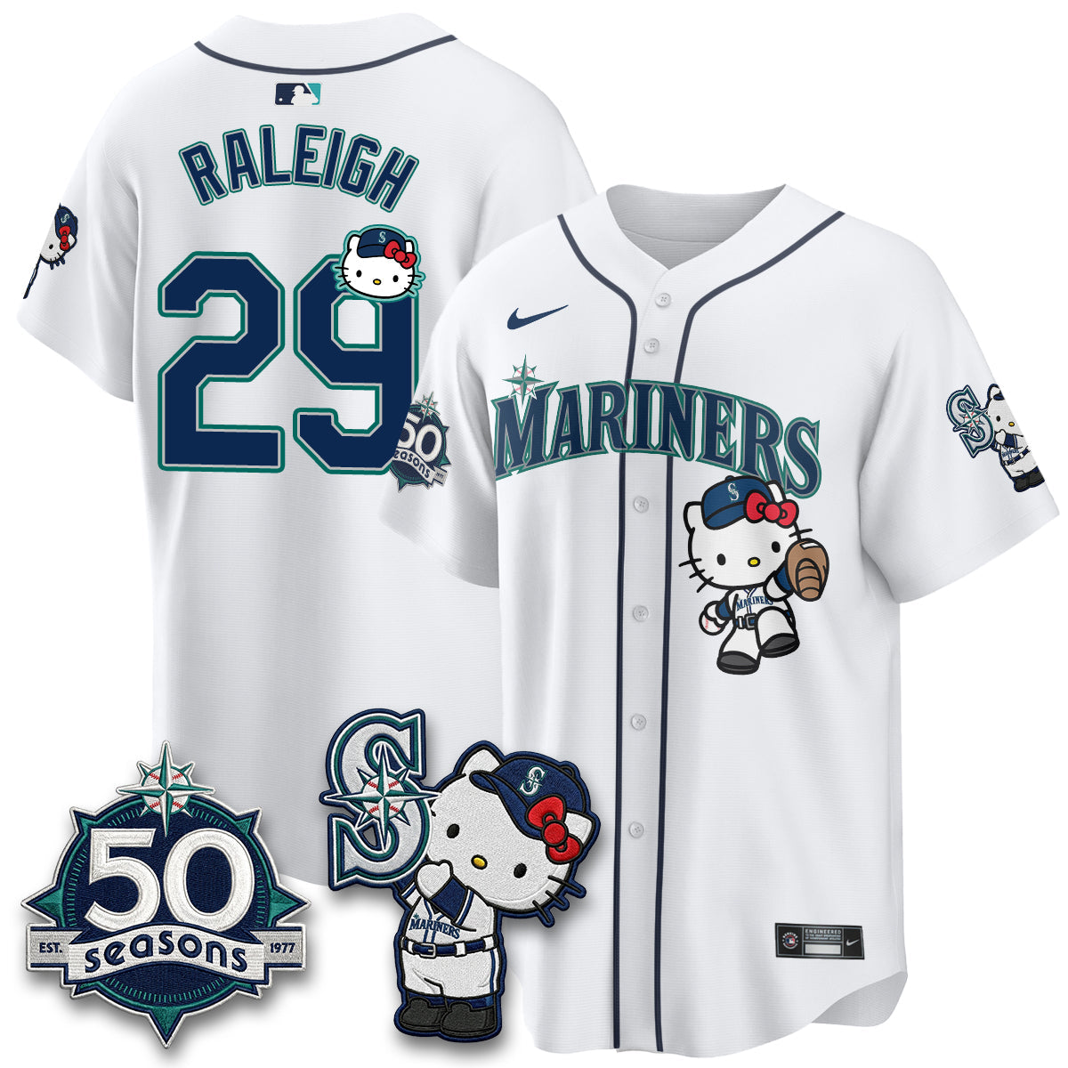 SEA x Meow KT Night Limited Teal Jersey - All Stitched
