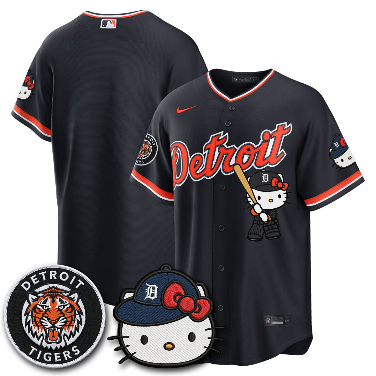 DET x Meow KT Edition Vapor Limited Jersey - Stitched