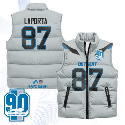 DET 2026 Rivalries Puffer Vest - Printed