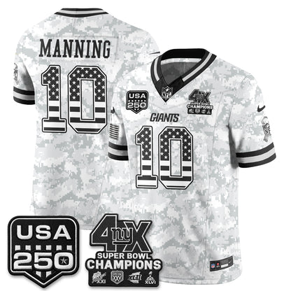 NYG 2026 Salute To Service Vapor Jersey - Stitched