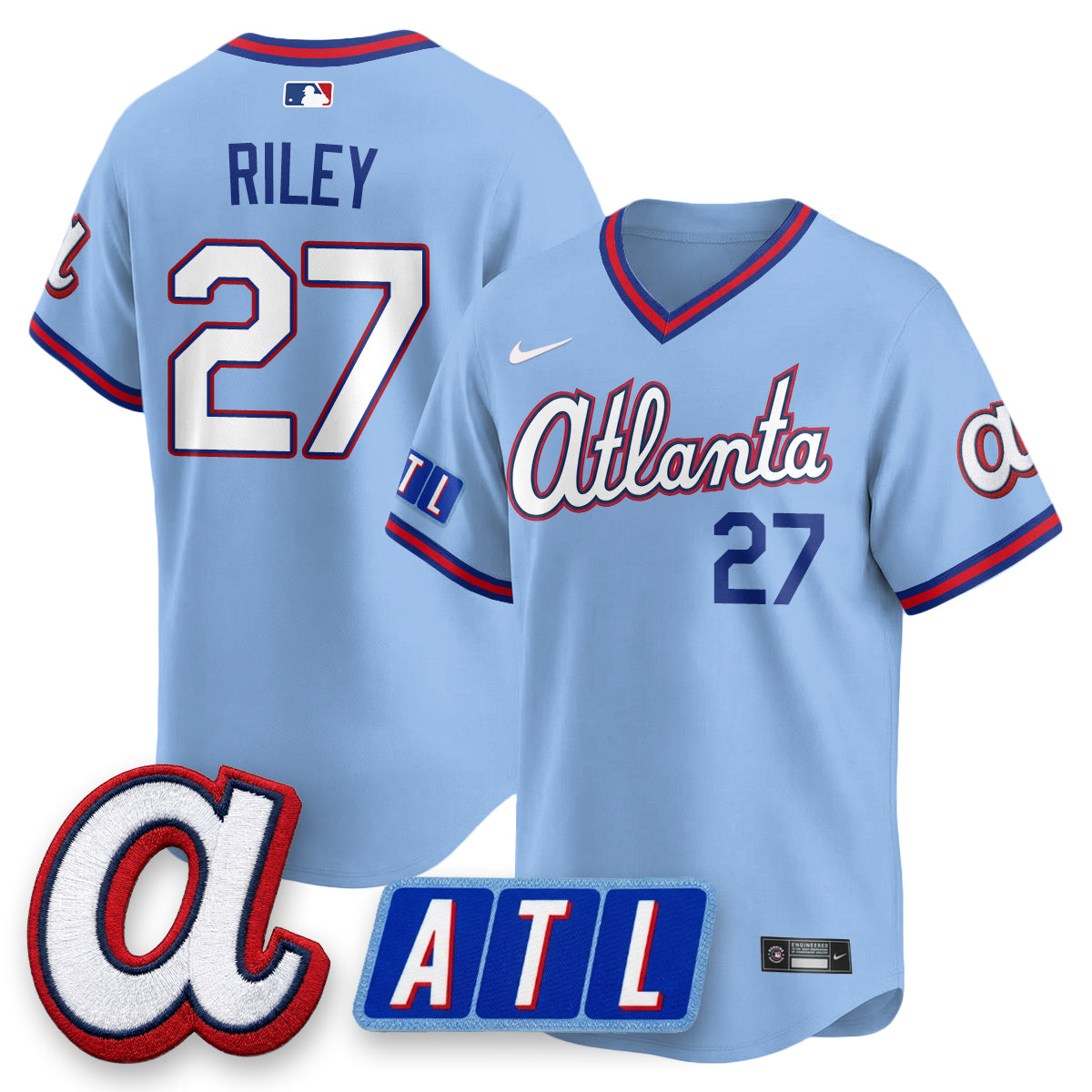 ATL 2026 New Era City Connect Vapor Limited Jersey - All Stitched