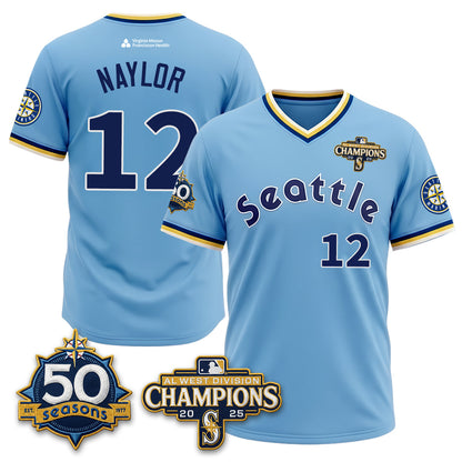 SEA 50th Anniversary Throwback Limited Jersey - All Stitched