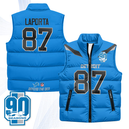 DET 2026 Rivalries Puffer Vest - Printed