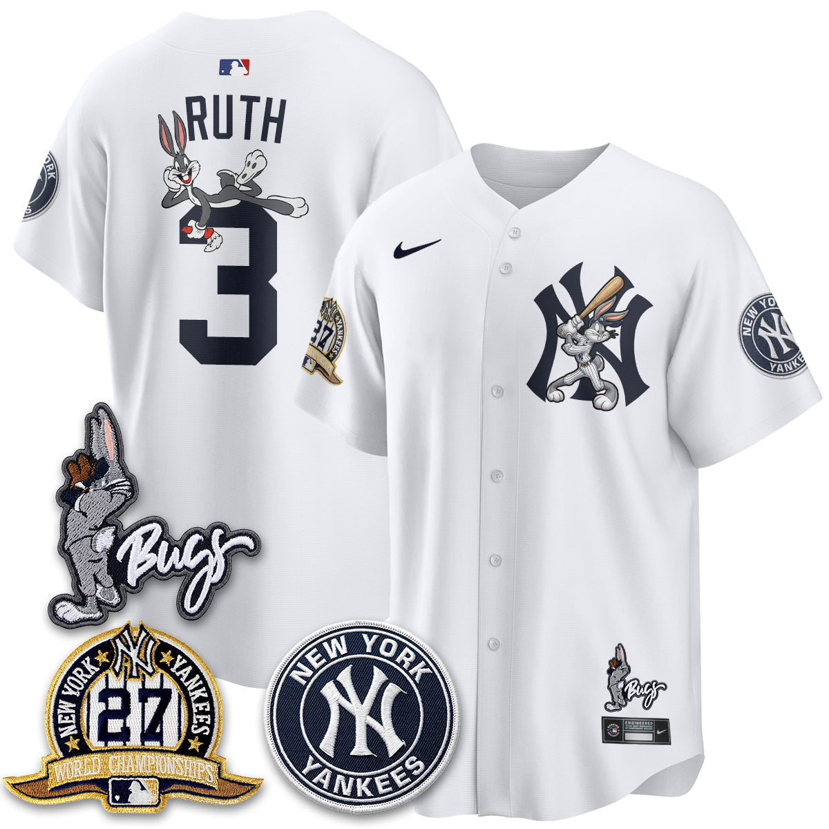 NYY Bunny Vapor Limited Jersey - All Stitched