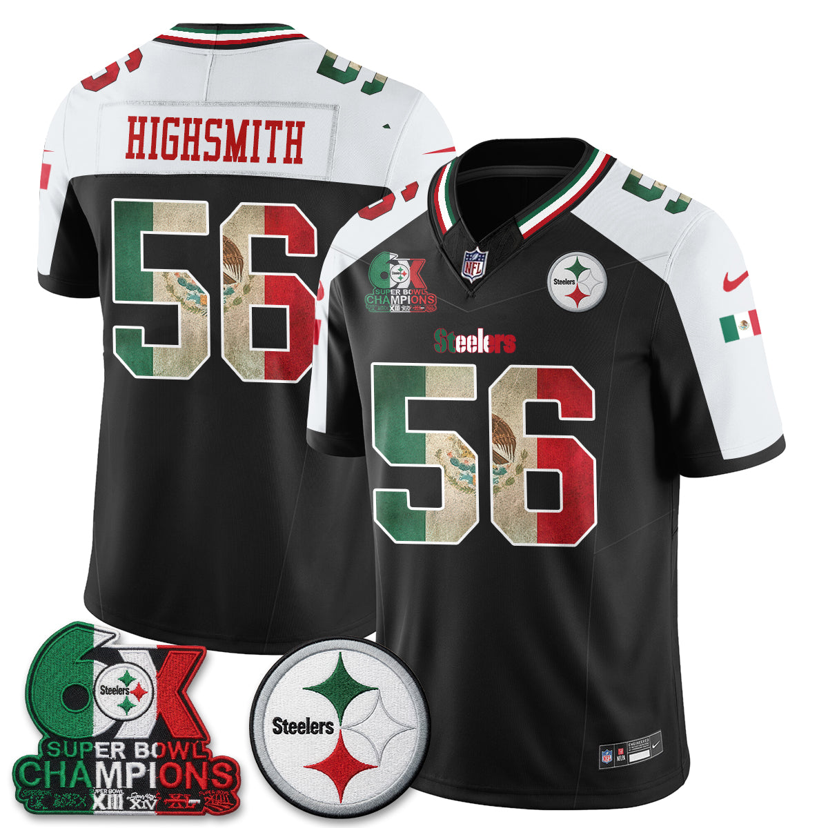 PIT Mexico Edition Vapor Jersey - Stitched