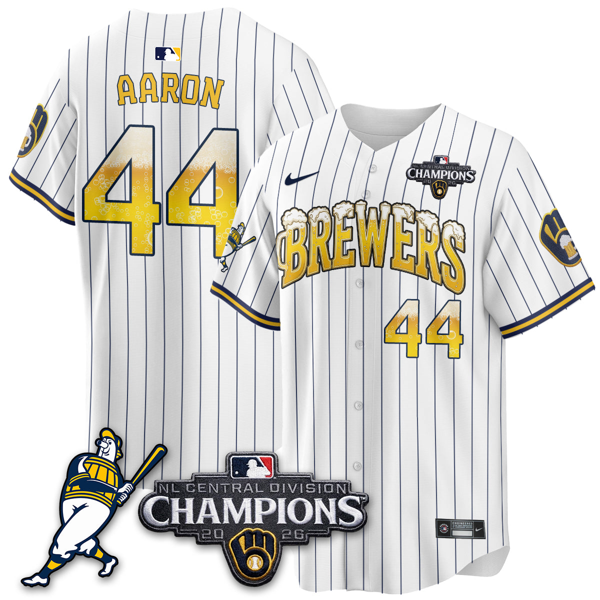 MIL 2026 NL Division Champs Vapor Jersey V2- Stitched