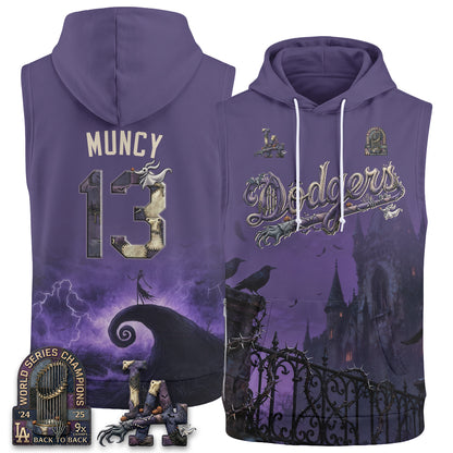 LAD Nightmare Edition Sleeveless Hoodie Tank Top - Printed