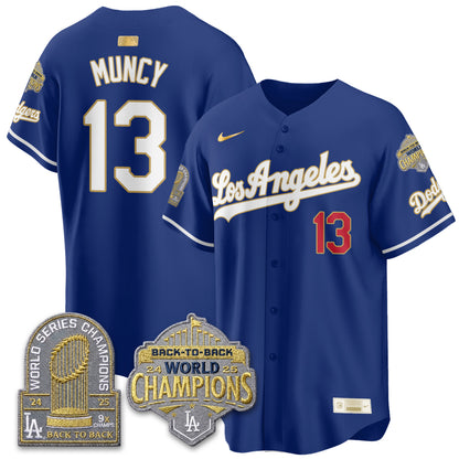 LAD Gold Collection Limited Gold Jersey - 9x & B2B Champs - All Stitched