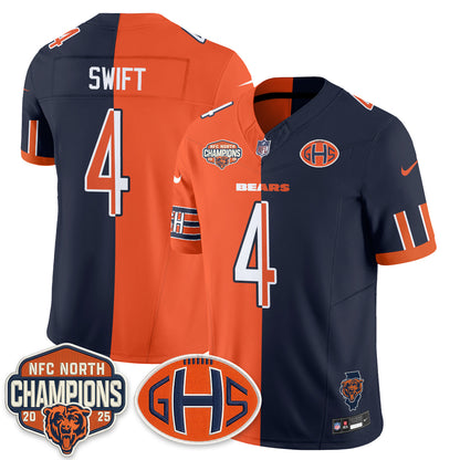 Chicago Bears 2026 Split Edition Vapor Jersey - Stitched