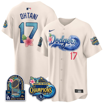 LAD Coastal Vapor Hawaiian Jersey - All Stitched