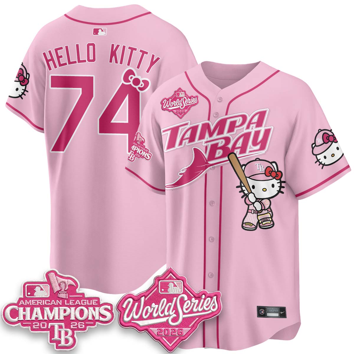 TB WS26 & AL Champions x Meow KT Vapor Jersey - Stitched