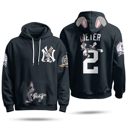 New York Yankees Bunny Vapor Limited Hoodie - Printed