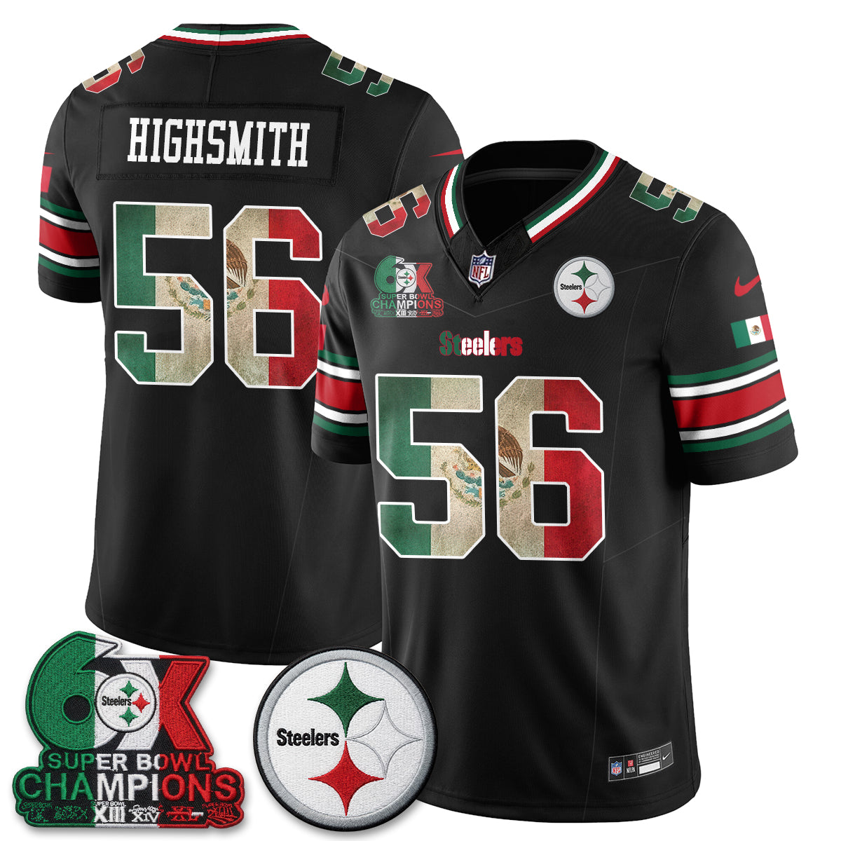 PIT Mexico Edition Vapor Jersey - Stitched