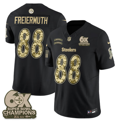 Pittsburgh Steelers 2026 Salute to Service Edition Vapor Jersey V3- Stitched