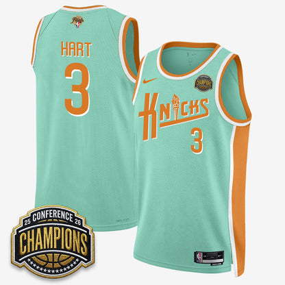 New York Knicks 2026 Eastern Conference Champions Special Edition Jersey V2- Stitched