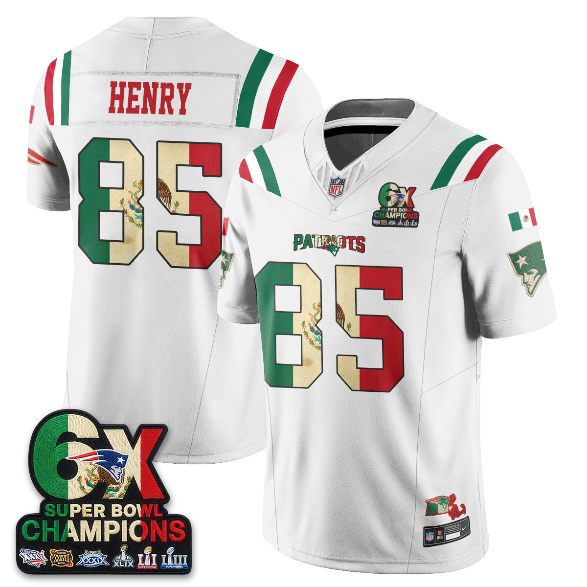 NE Mexico Edition Vapor Jersey - Stitched