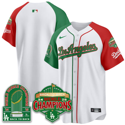 LAD Mexico Vapor Limited Jersey - 9x & B2B Champs - All Stitched
