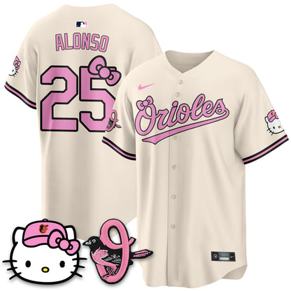 Baltimore Orioles x Meow KT Vapor Premier Limited Jersey - Stitched
