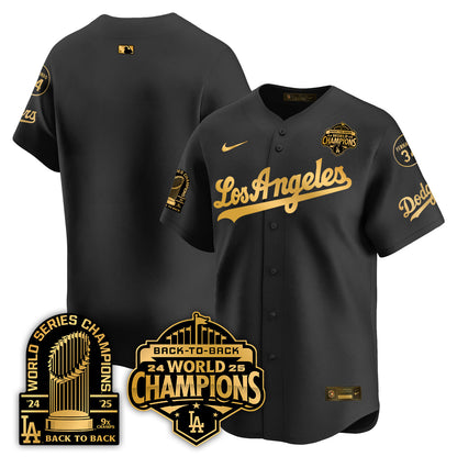 LAD Alternate  Vapor Limited Jersey - 9x Champs - All Stitched