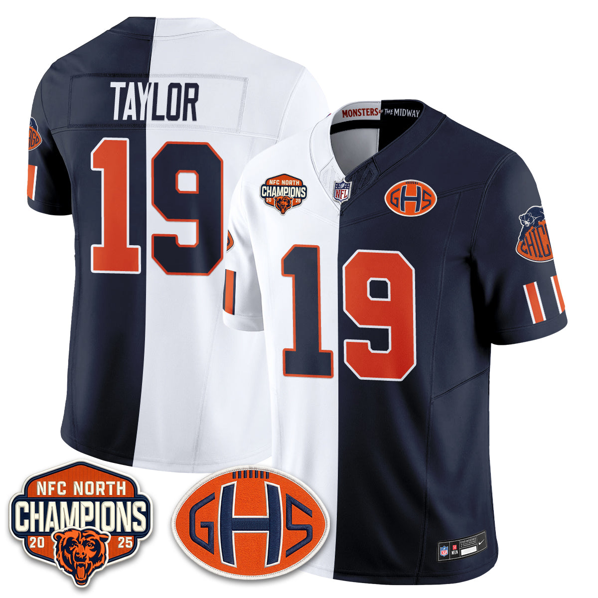 CHI 2026 Rivalries Split Edition Vapor Jersey - Stitched