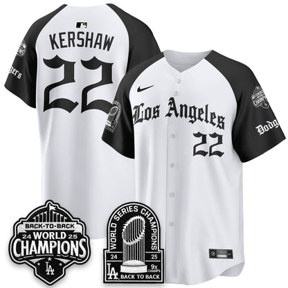 LAD WS Champions Back 2 Back Patch Vapor Premier Limited Gothic Gold Edition Jersey - All Stitched