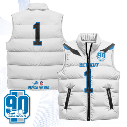 DET 2026 Rivalries Puffer Vest - Printed