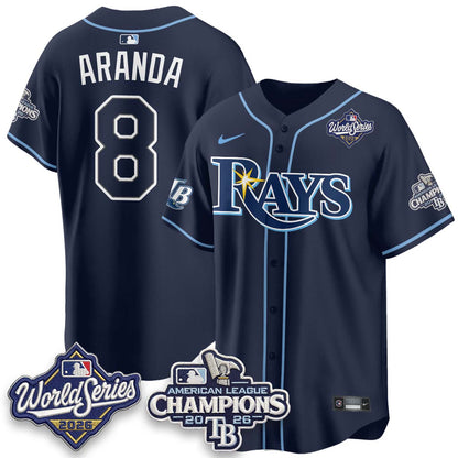 TB WS26 & AL Champions Throwback Jersey - Stitched