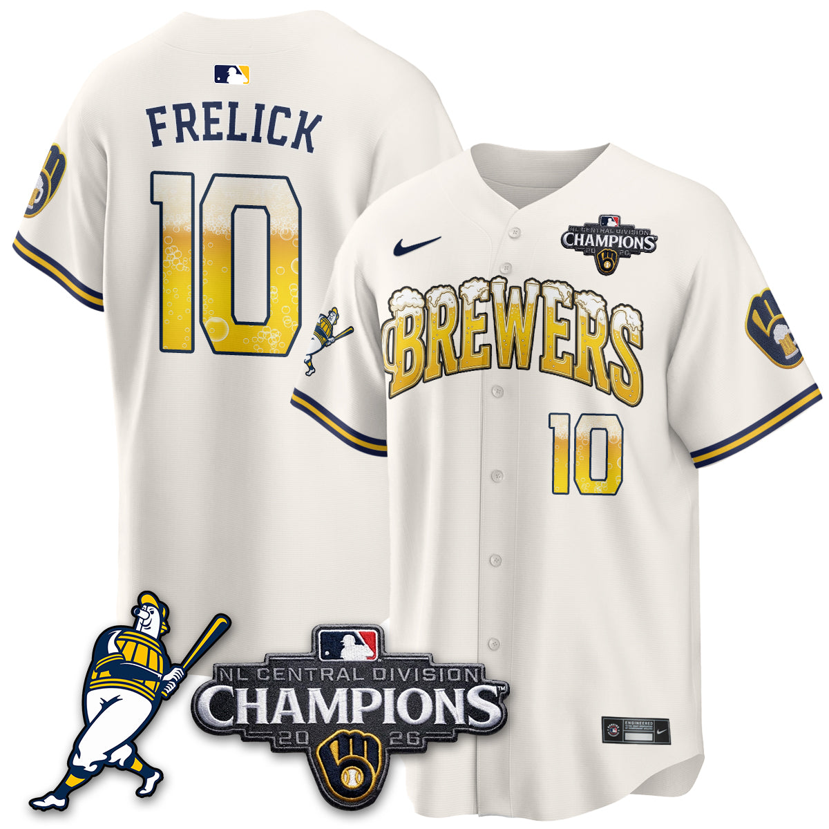 MIL 2026 NL Division Champs Vapor Jersey V2- Stitched