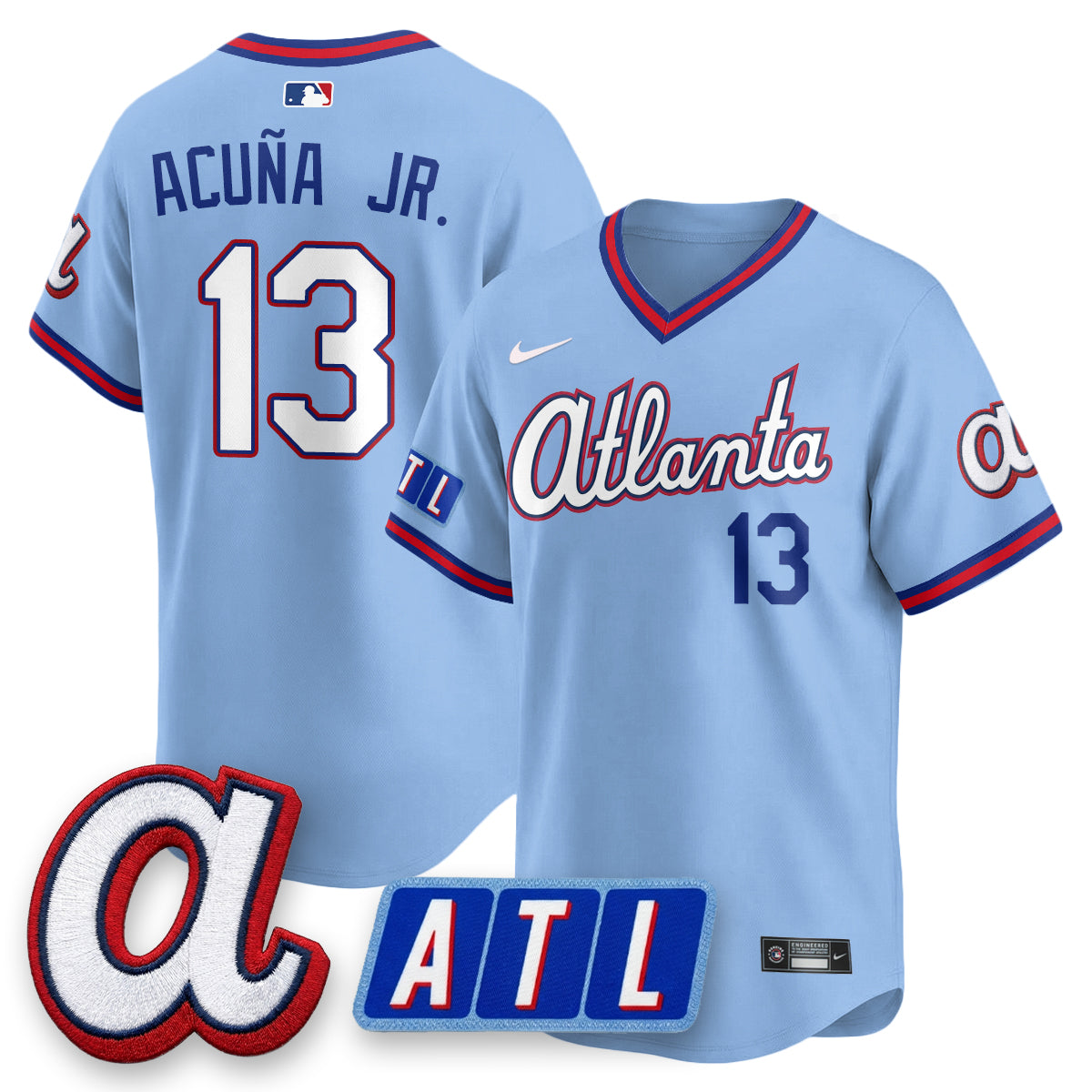 ATL 2026 New Era City Connect Vapor Limited Jersey - All Stitched