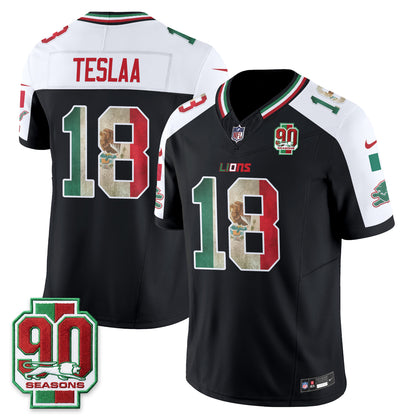 DET Mexico Edition Vapor Jersey - Stitched