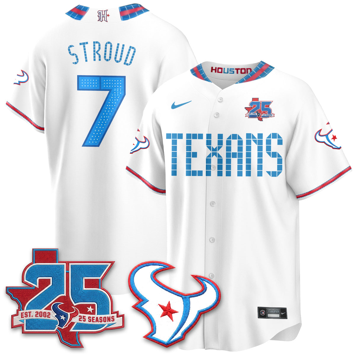 HOU 2026 Rivalries Baseball Vapor Jersey - Stitched