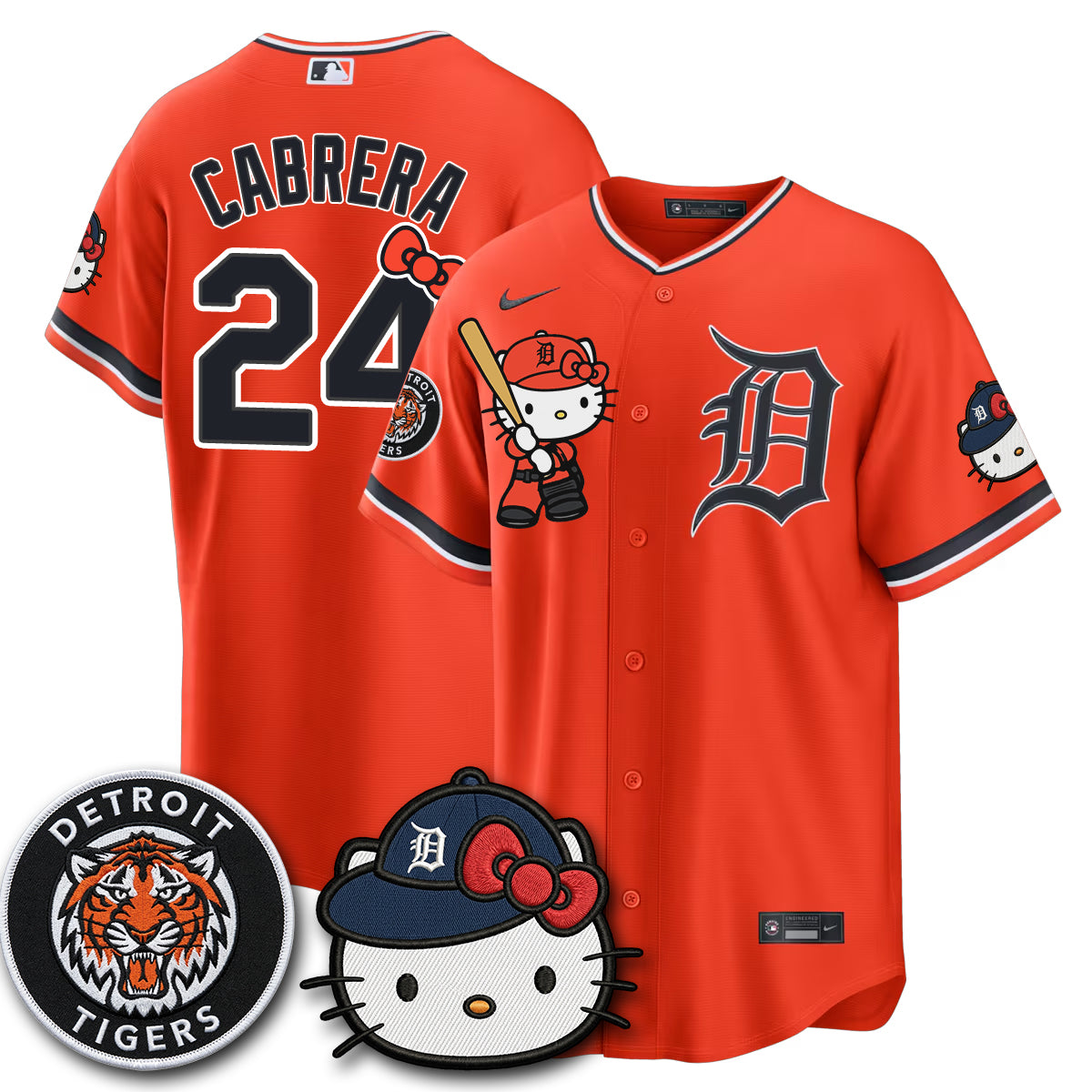 DET x Meow KT Edition Vapor Limited Jersey - Stitched