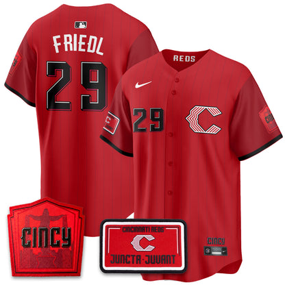 CIN 2026 City Connect Limited Premier Vapor Jersey V4 - All Stitched