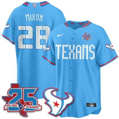 HOU 2026 Rivalries Baseball Vapor Jersey - Stitched