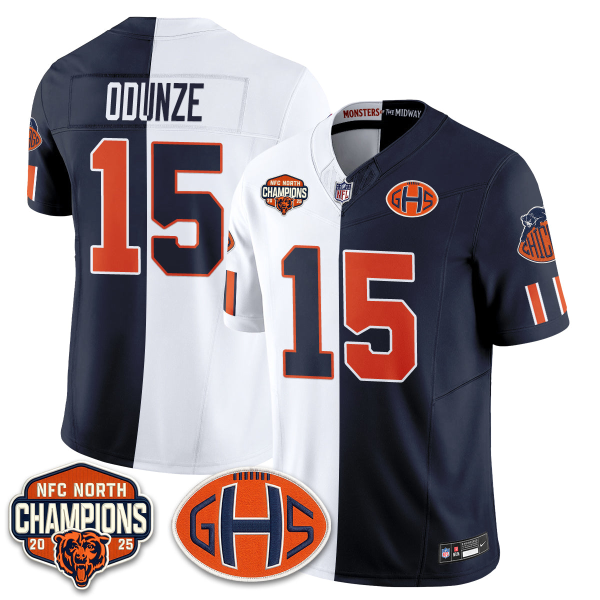 CHI 2026 Rivalries Split Edition Vapor Jersey - Stitched
