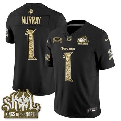 Minnesota Vikings 2026 Salute to Service V2 Vapor Jersey - Stitched