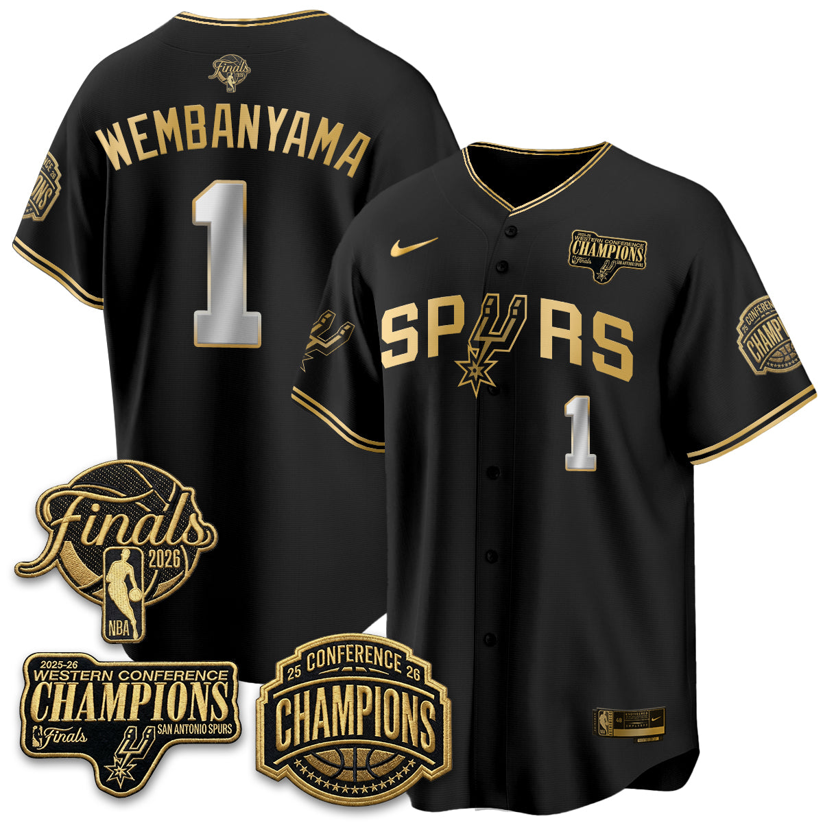 SAS 2026 Basketball Finals Vapor Special Jersey - Stitched