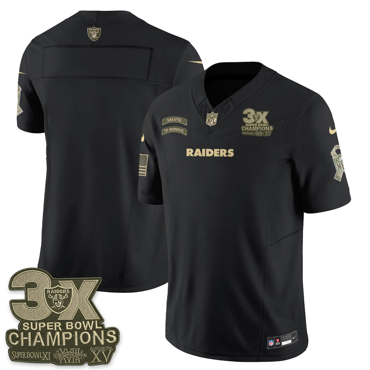 LVR 2026 Salute to Service V2 Vapor Jersey - Stitched